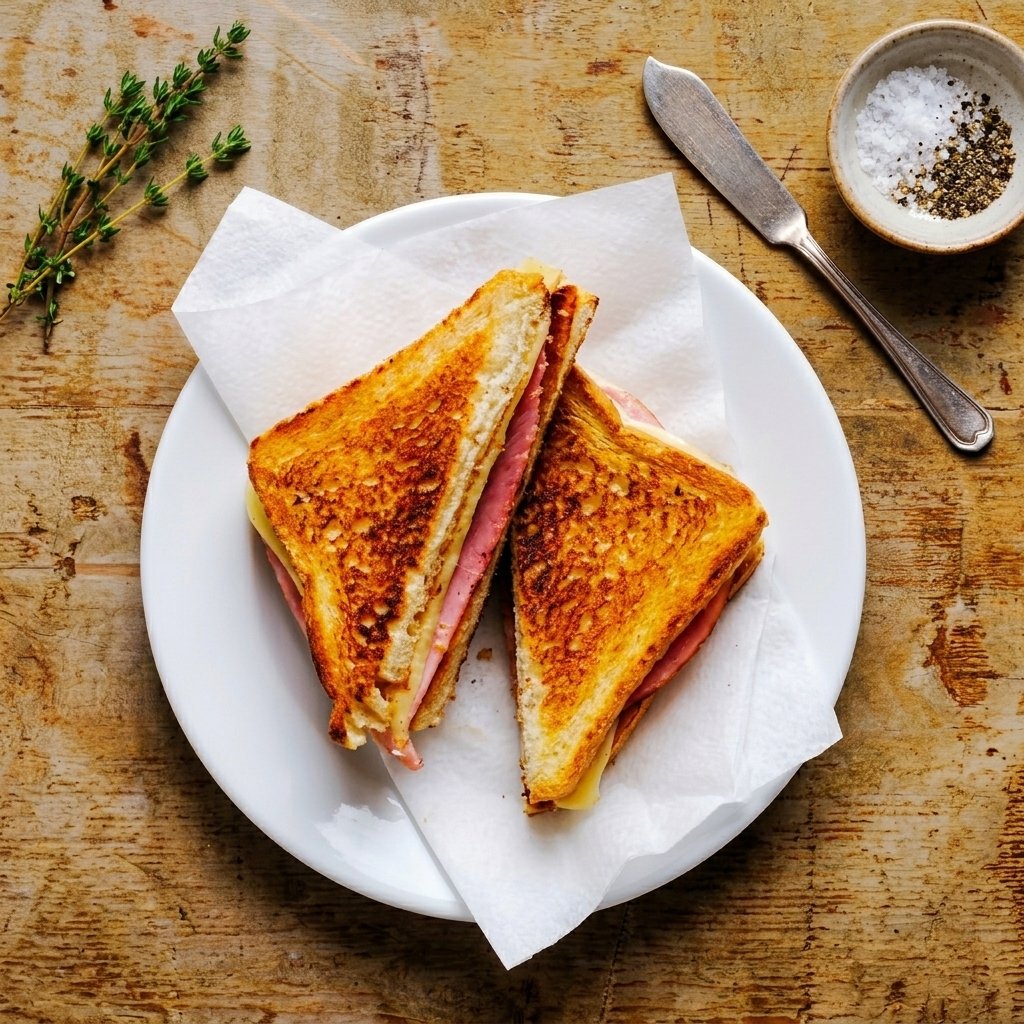 Ham and Cheese Toast
