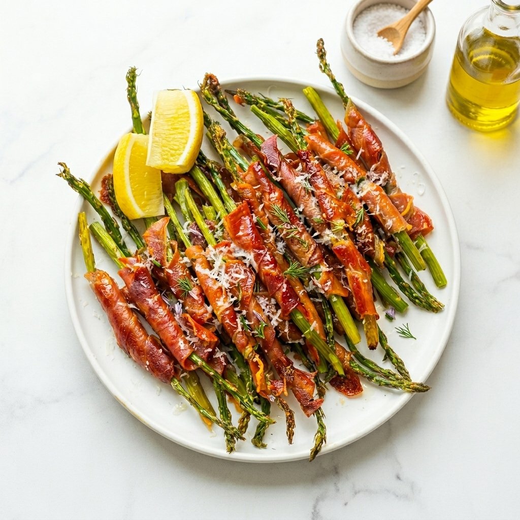 Grilled Asparagus Wraps