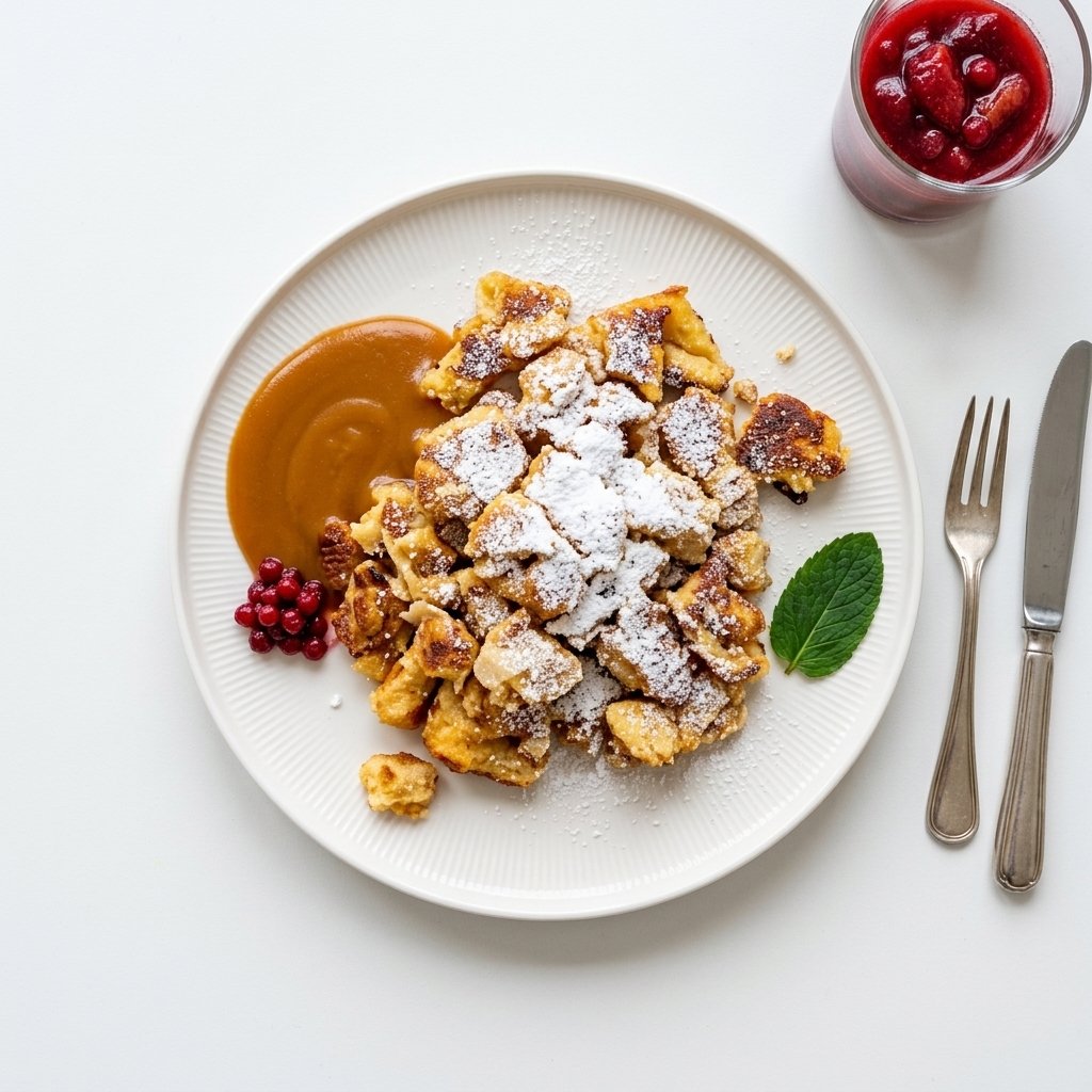 Kaiserschmarrn with Powdered Sugar