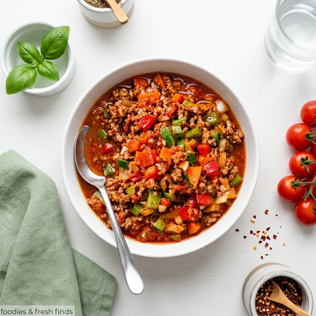 Paleo Beef and Pepper Chili