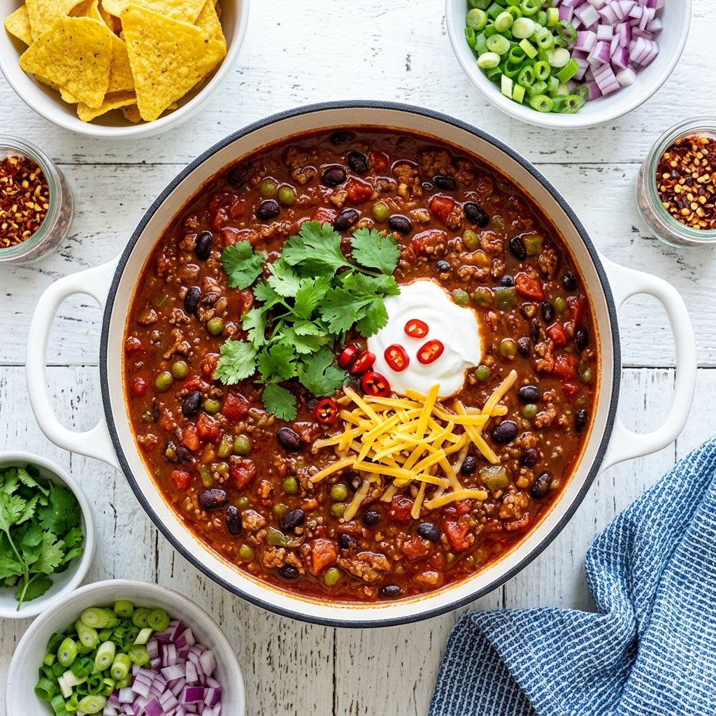 Hearty Beef and Bean Chili