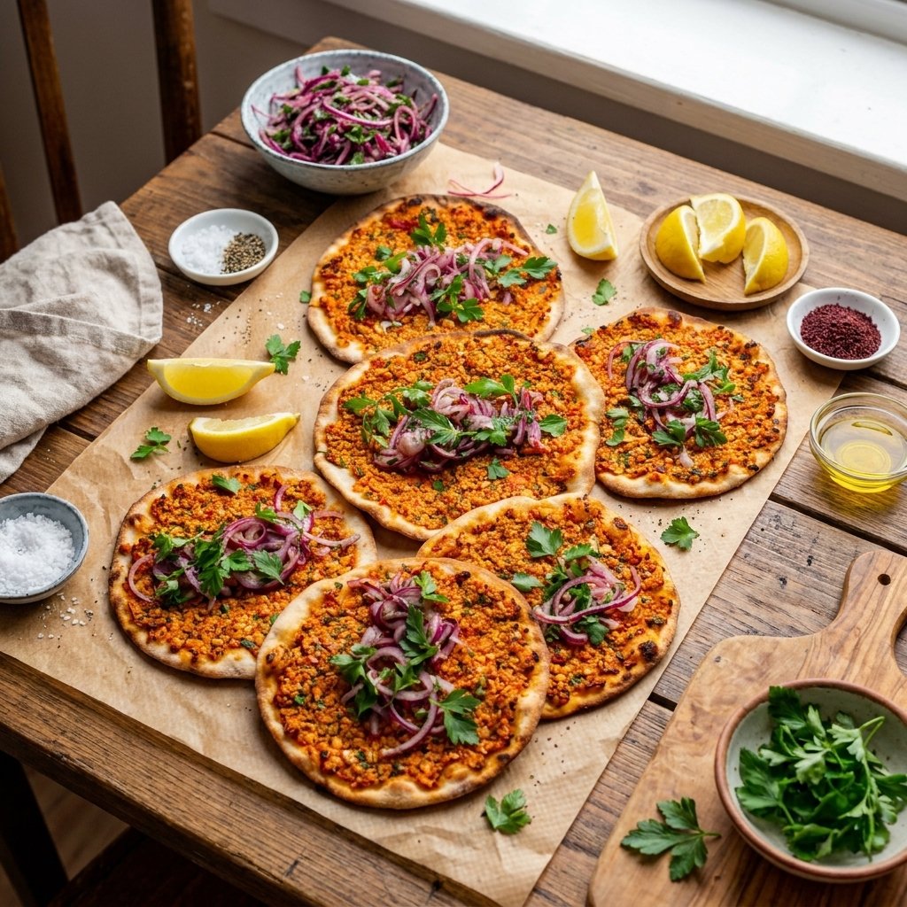 Spicy Lentil Flatbreads