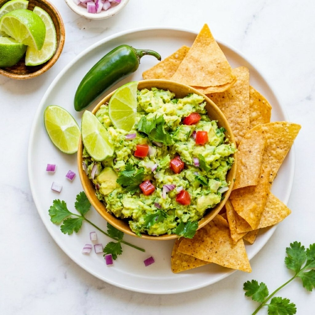 Guacamole with Tortilla Chips