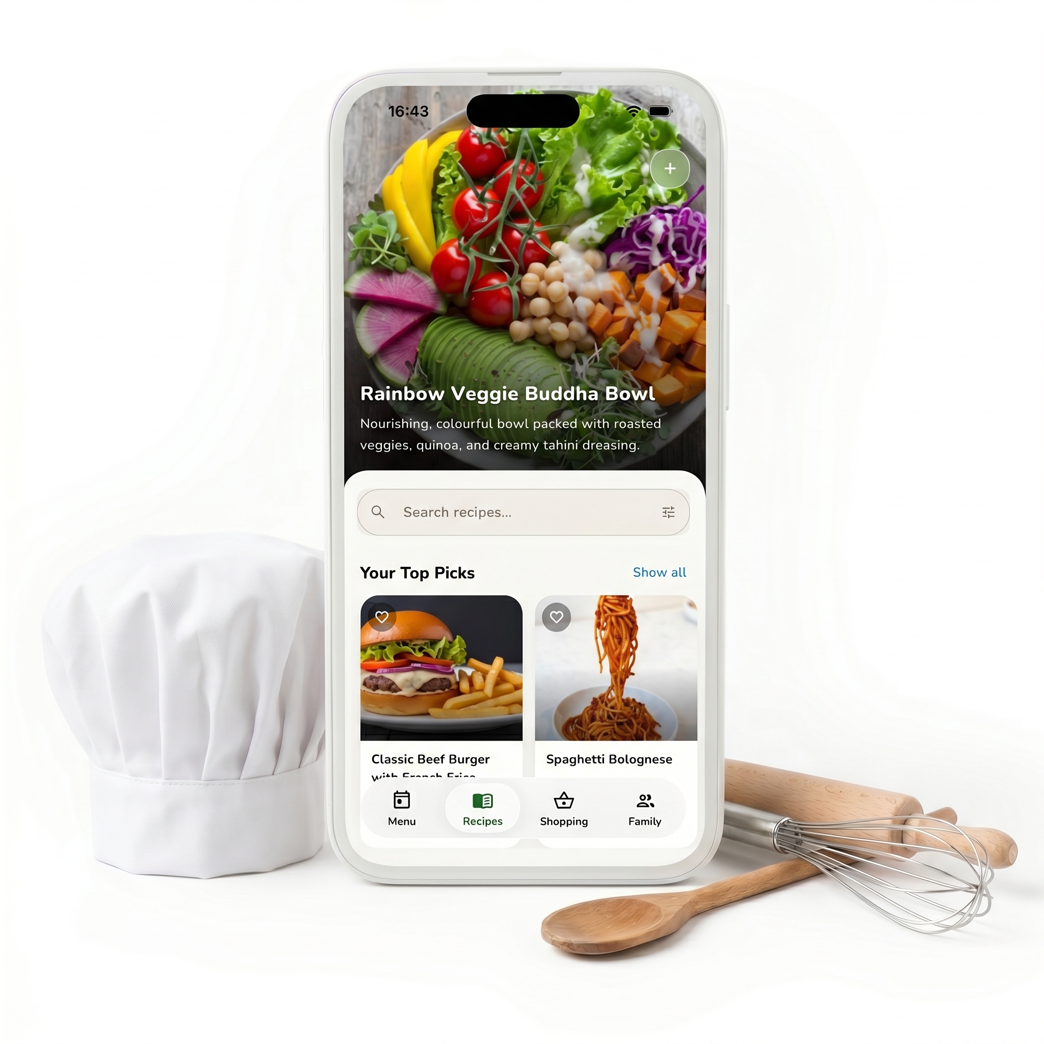 Hundreds of recipes, rated by real cooks